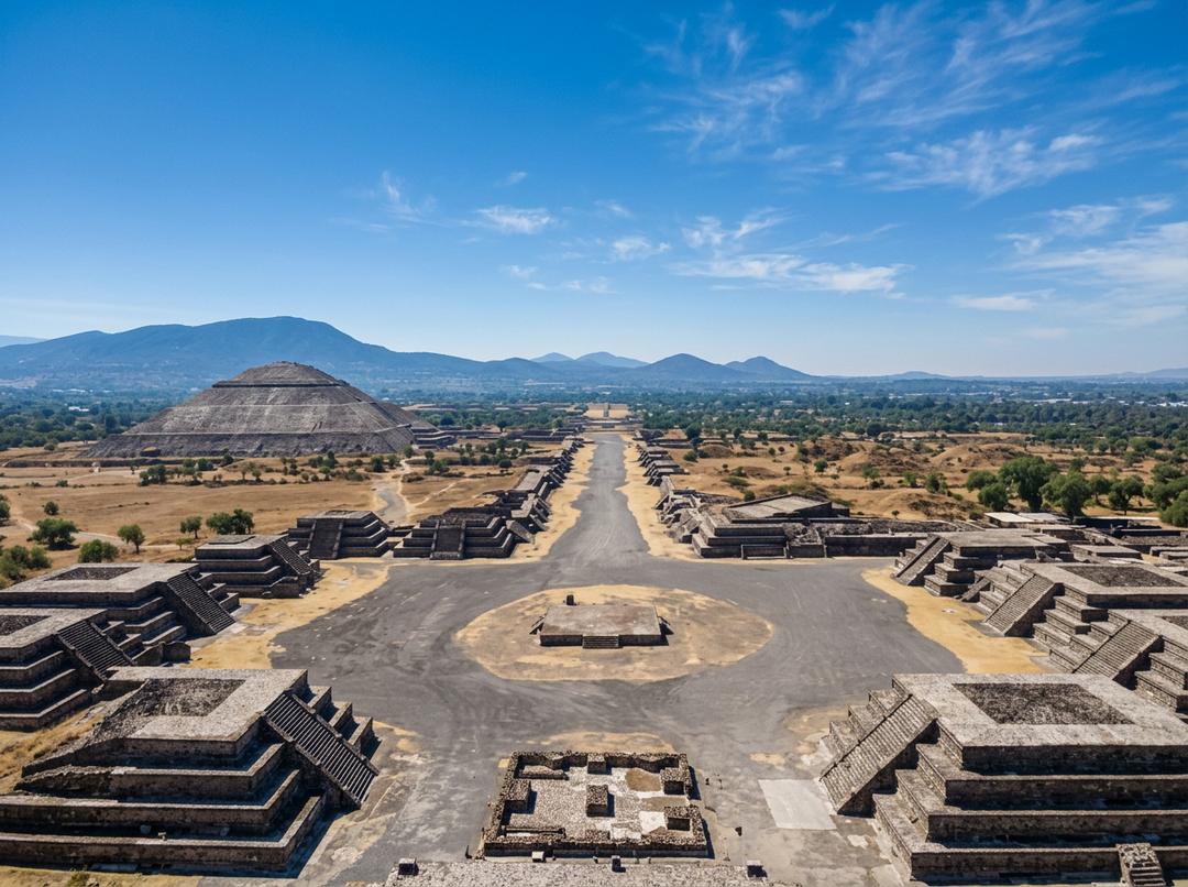 Pirámide del Sol en Teotihuacán