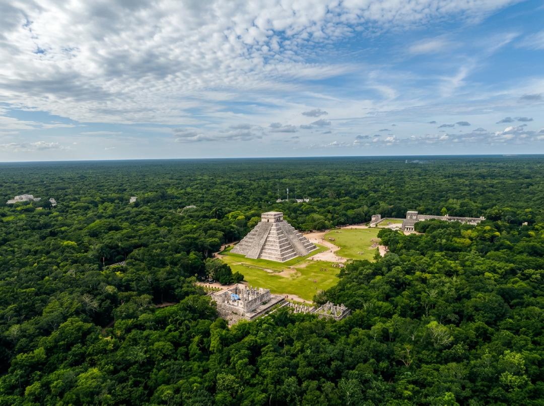 Pirámide de Kukulkán en Chichén Itzá