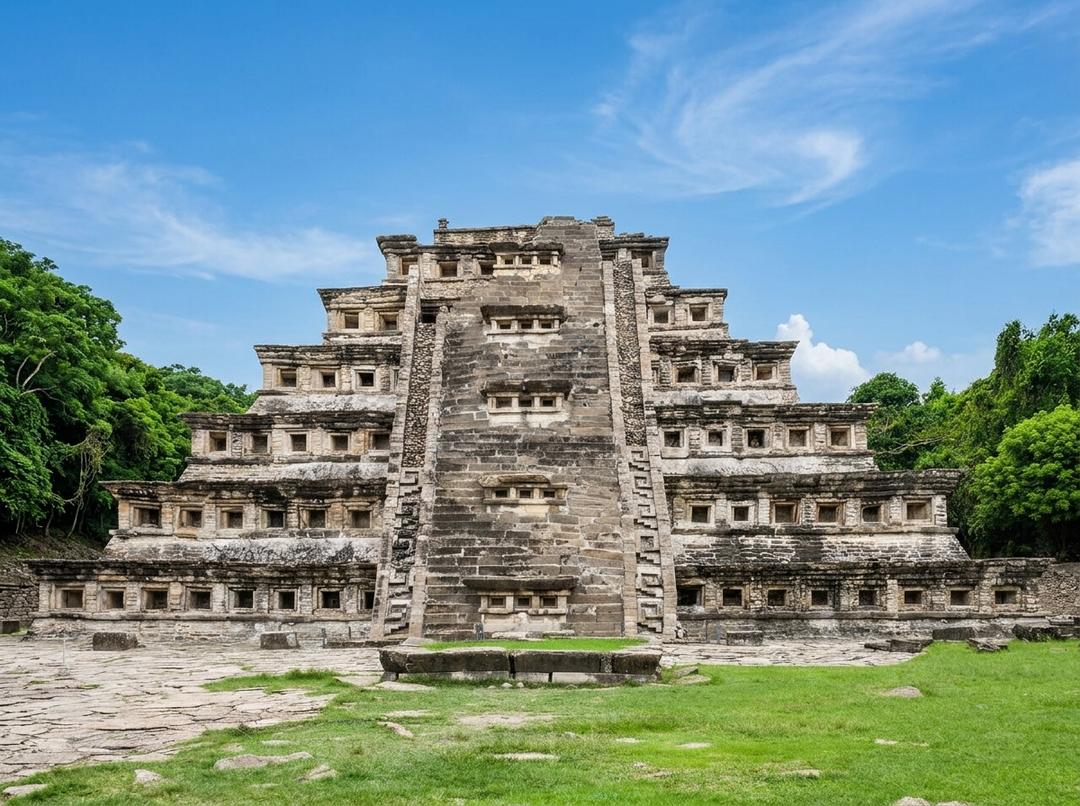 Pirámide de los Nichos, El Tajín