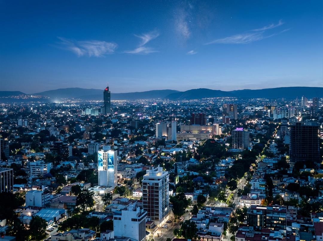 Fachada de la Catedral de Guadalajara con su arquitectura singular